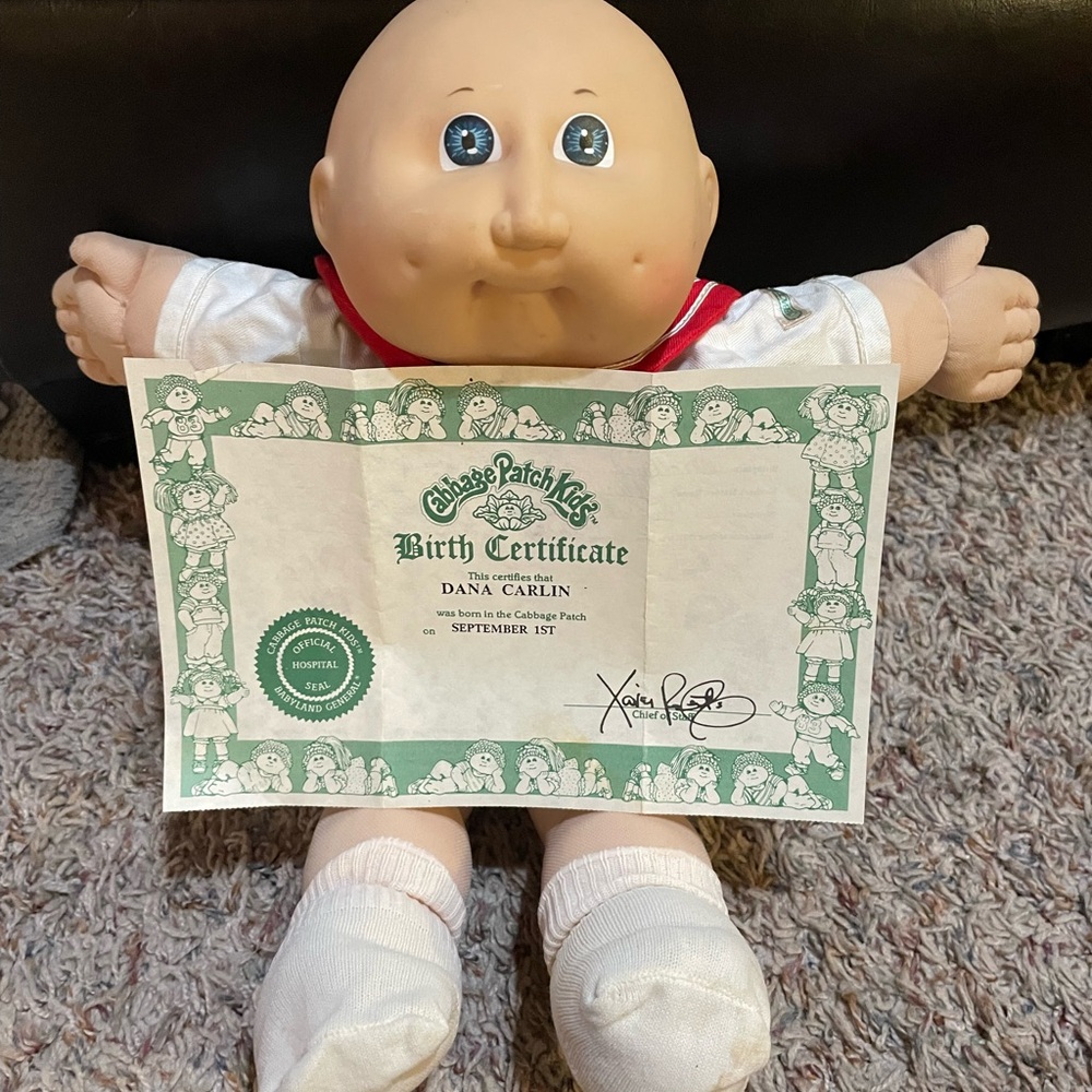 Cabbage Patch Kids Doll with Signature